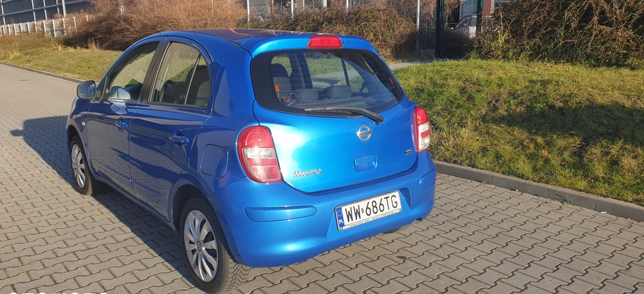 Nissan Micra cena 17900 przebieg: 152000, rok produkcji 2012 z Warszawa małe 67